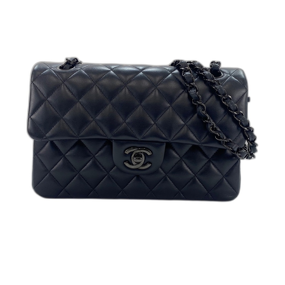 CHANEL Matelassé 23 Shoulder Bag, Black